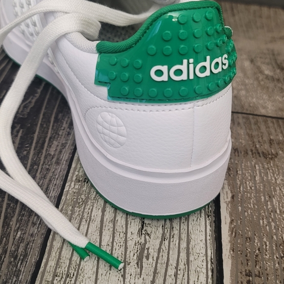 Adidas Grand Court x LEGO 2.0 White Green Casual Shoes Men's Size 12 NEW NO BOX - Picture 8 of 12